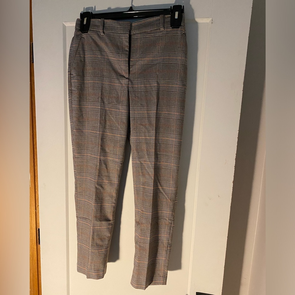 H&M Plaid Capri Trousers